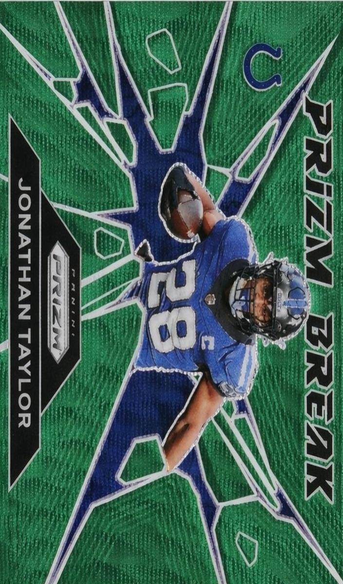 2024 Panini Prizm Football Green Wave Jonathan Taylor #4