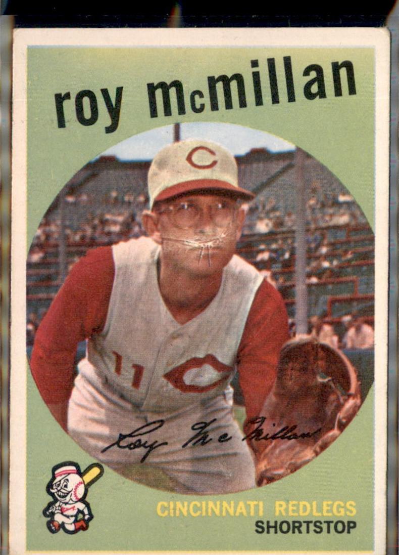 1959 Topps Baseball Roy McMillan #405