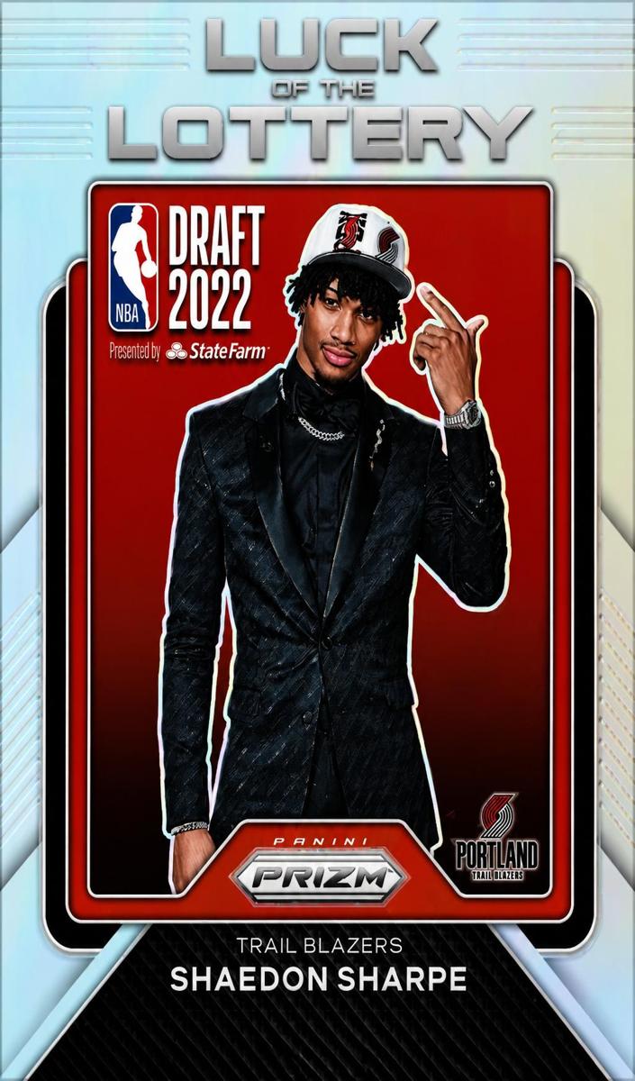 2022 Panini Prizm Basketball Silver Shaedon Sharpe #10 PSA 9