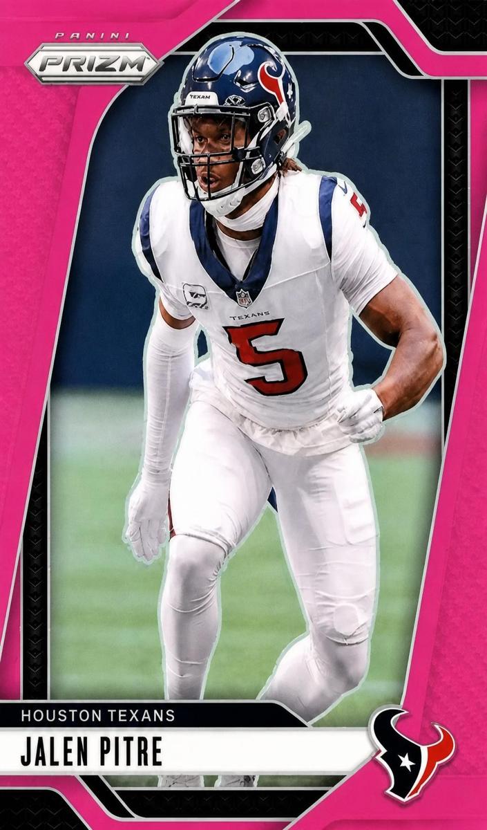 2024 Panini Prizm Football Pink Jalen Pitre #118