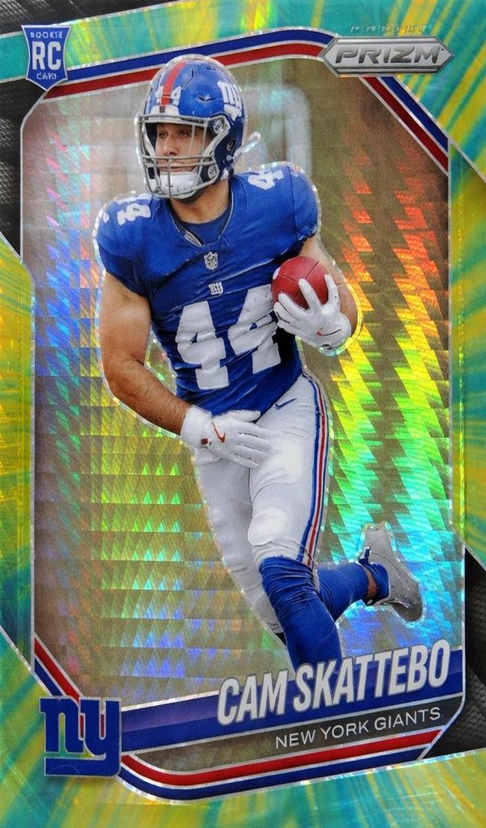 2025 Panini Prizm Football Hyper Cam Skattebo #363 PSA 10