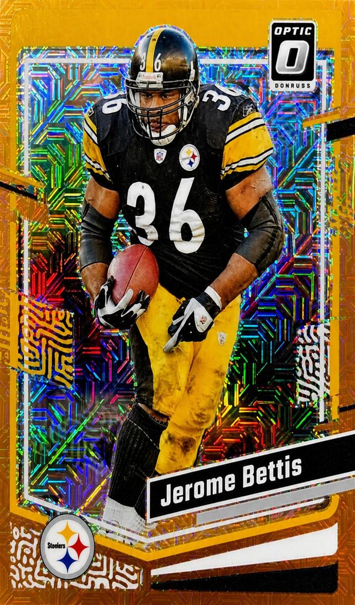 2023 Donruss Optic Football Bronze Mojo Jerome Bettis #162