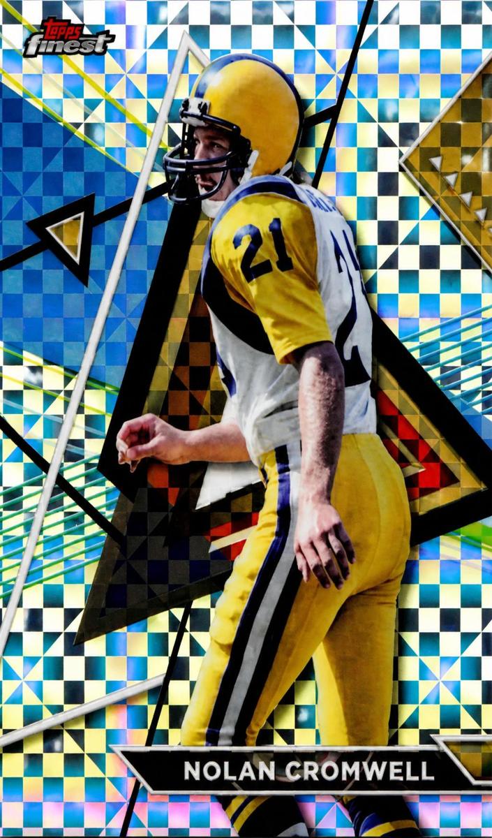 2023 Topps Composite Football Checkerboard Refractor Nolan Cromwell #203