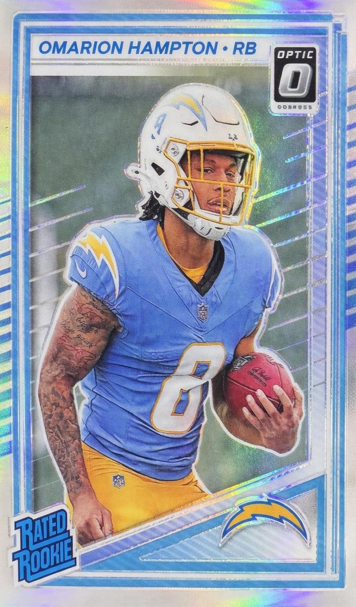 2025 Donruss Optic Football Holo Omarion Hampton #212 RAW Ungraded