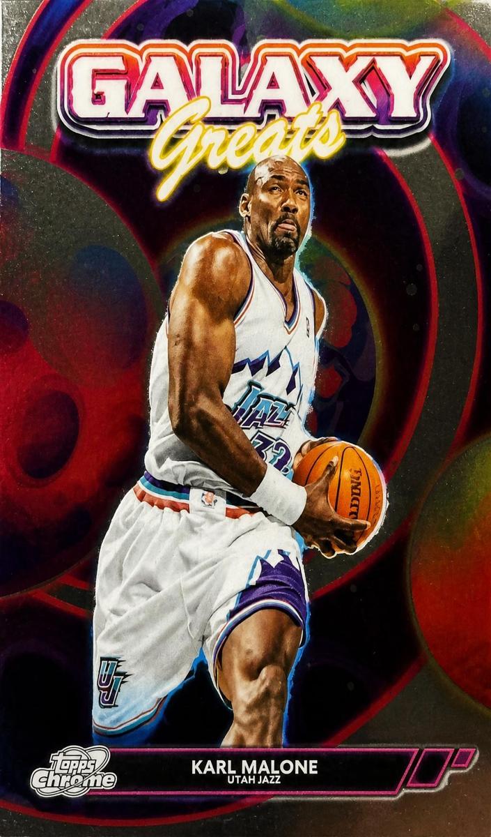 2025 Topps Cosmic Chrome Basketball Karl Malone #GG-6