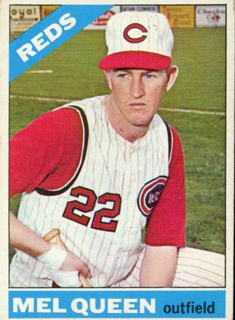 1966 Topps Baseball Mel Queen #556 PSA 4