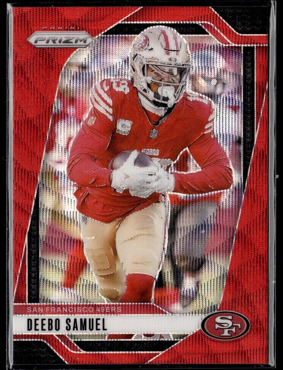 2024 Panini Prizm Football Red Wave Deebo Samuel #252