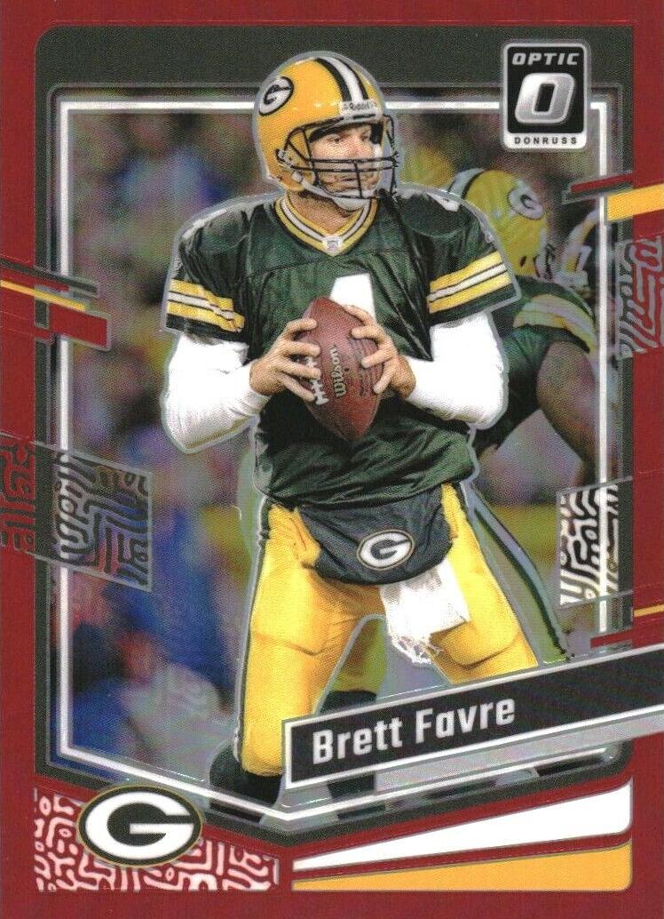 2023 Donruss Optic Football Red Brett Favre #64 PSA 9