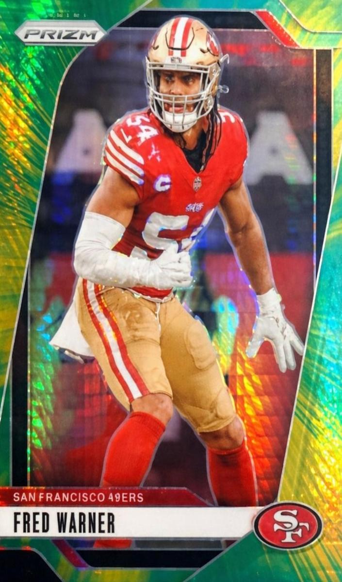 2024 Panini Prizm Football Hyper Fred Warner #255