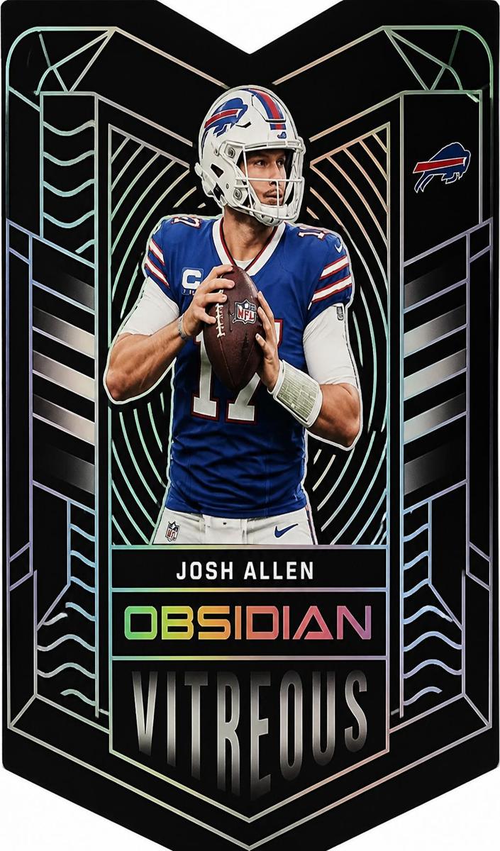 2022 Panini Obsidian Football Josh Allen #VTS-JAL PSA 8.5