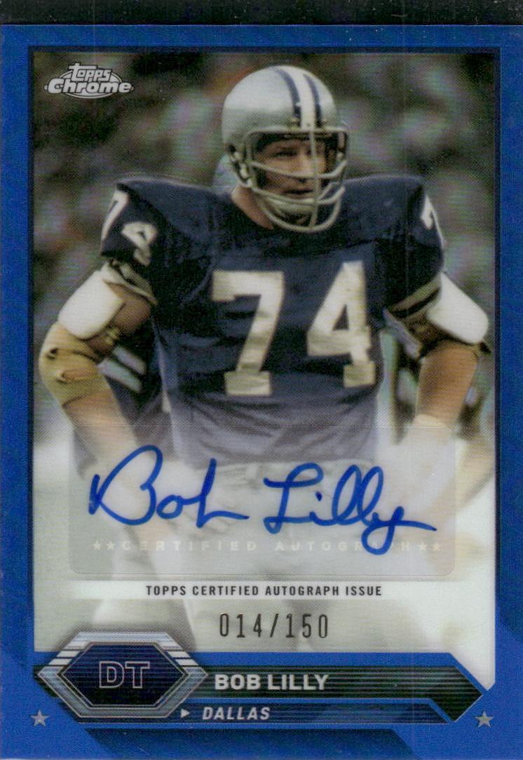 2023 Topps Composite Football Bob Lilly #TCA-BL PSA 9