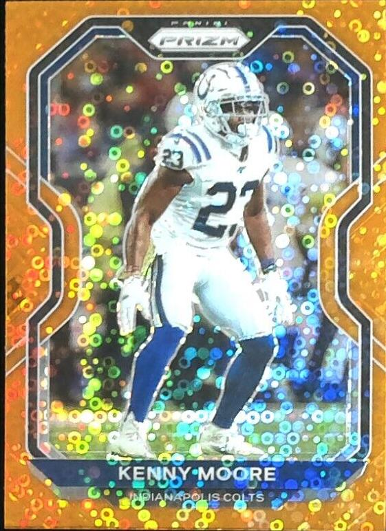 2020 Panini Prizm Football Disco Prizm Kenny Moore #90