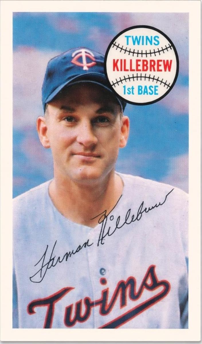 1970 Kellogg's Baseball Harmon Killebrew #61