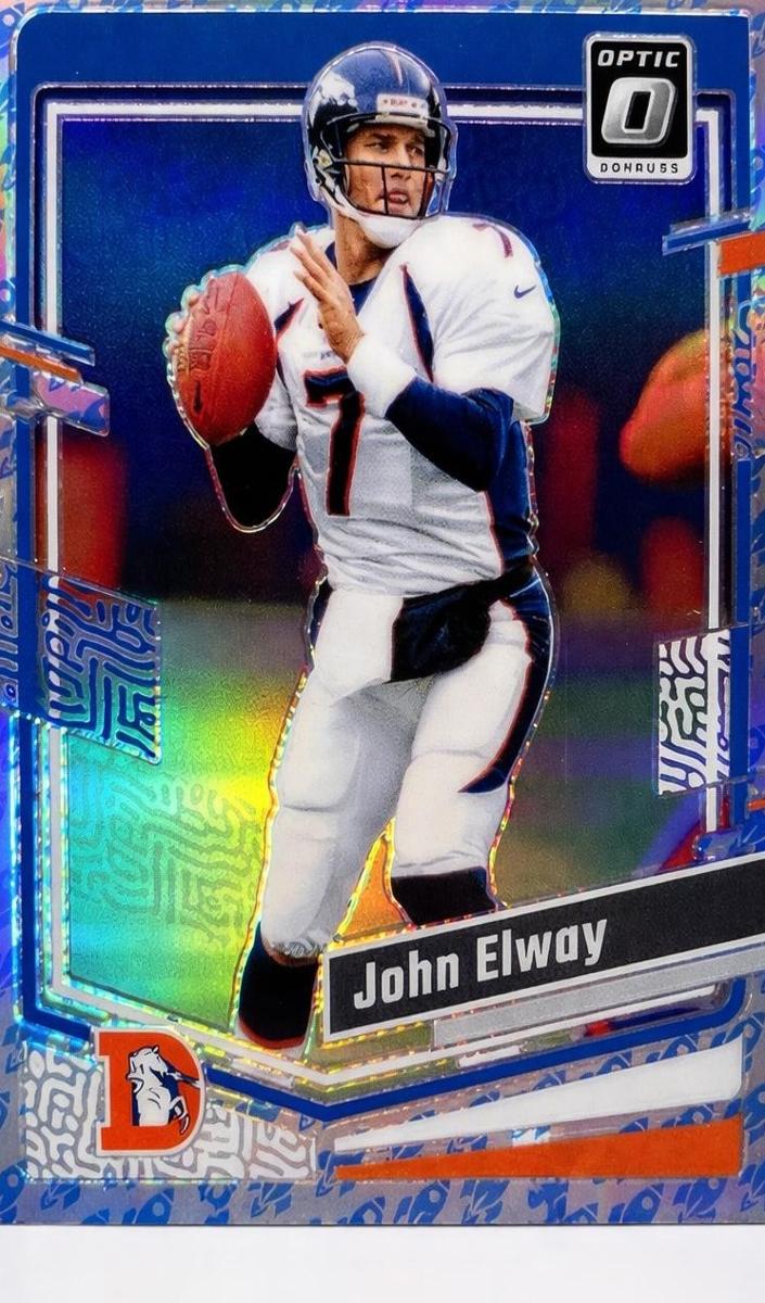 2023 Donruss Optic Football Rocket John Elway #55 PSA 9