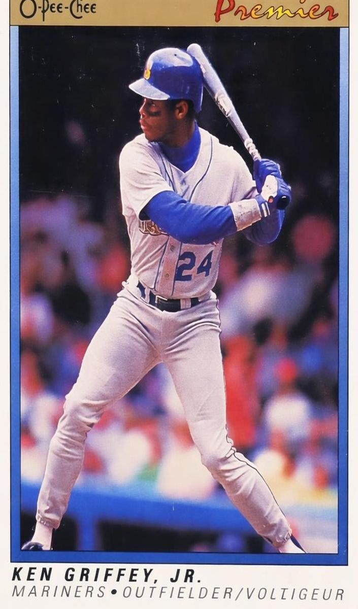 1991 O-Pee-Chee Premier Baseball Ken Griffey Jr. #56