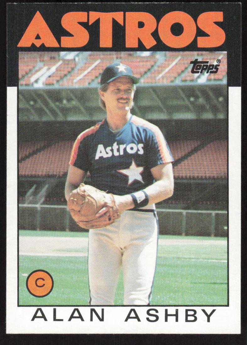 1986 Topps Baseball Alan Ashby #331 PSA 10