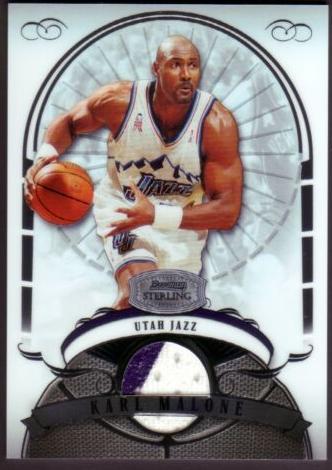 2007 Bowman Sterling Basketball Karl Malone #KMA