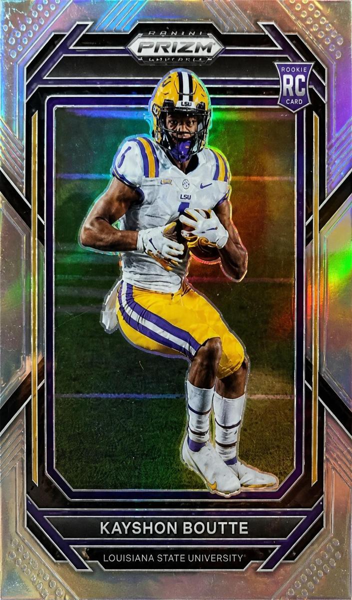 2023 Panini Prizm Draft Picks Football Silver Prizm Kayshon Boutte #137