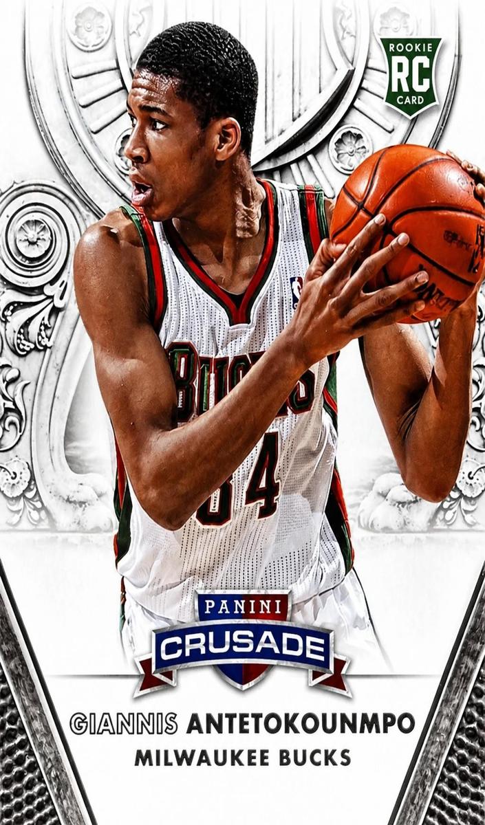 2013 Panini Crusade Basketball Giannis Antetokounmpo #122 PSA 10