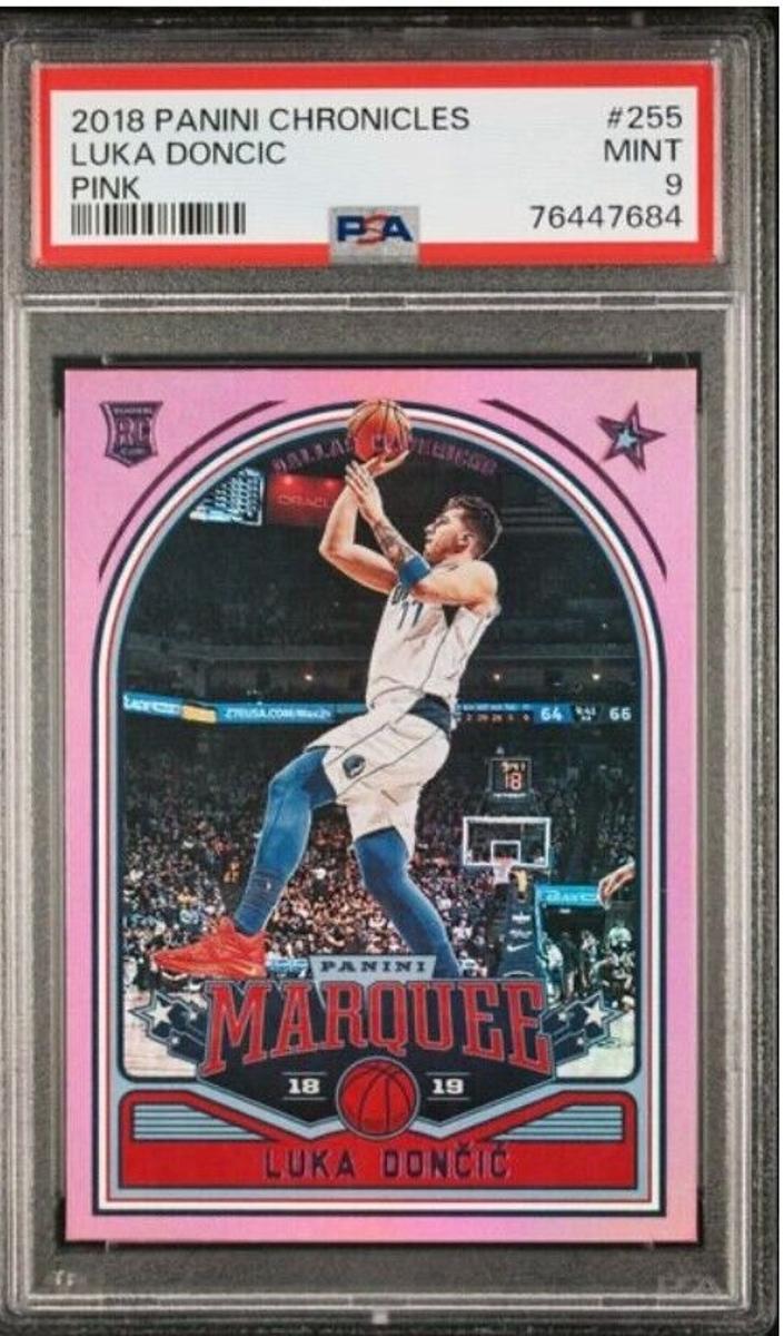 2018 Panini Chronicles Basketball Pink Luka Doncic #255