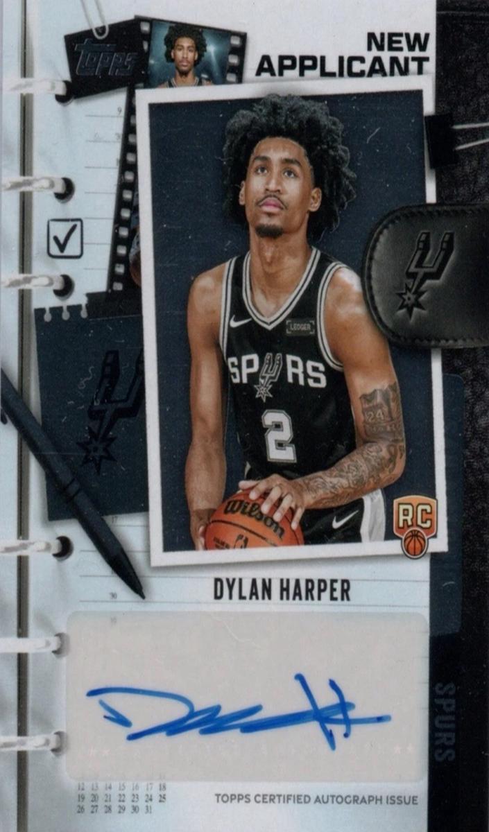 2025 Topps Basketball Dylan Harper #NA-DH