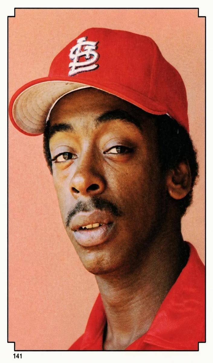 1984 Topps Stickers Baseball Willie McGee #141
