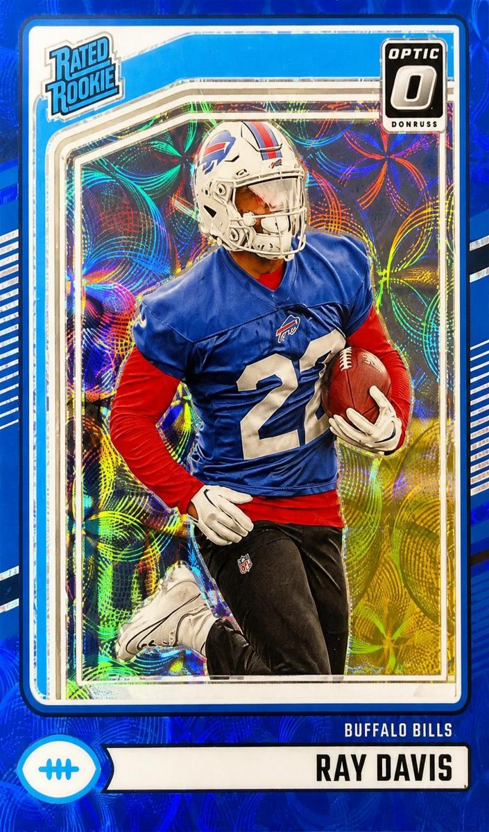 2024 Panini Donruss Football Blue Scope Ray Davis #316