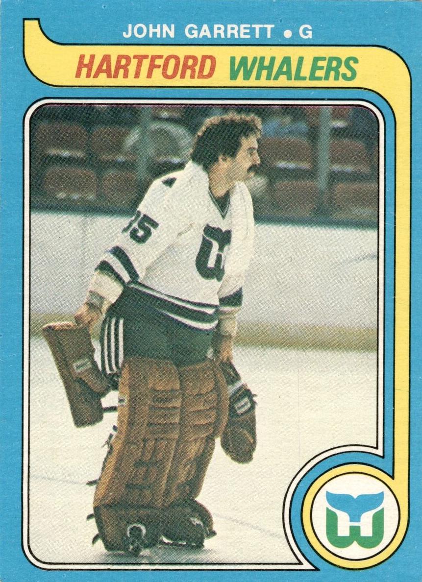 1979 O-Pee-Chee Hockey John Garrett #293 PSA 7