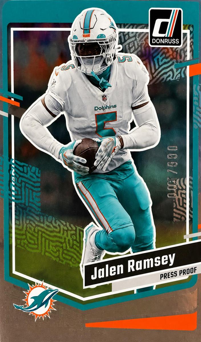 2023 Panini Donruss Football Press Proof Silver Jalen Ramsey #184
