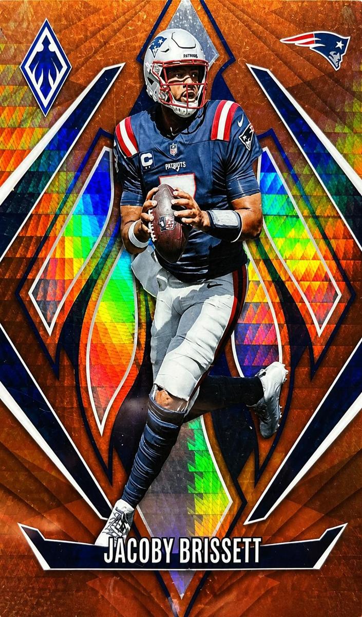 2024 Panini Phoenix Football Orange Hyper Jacoby Brissett #68