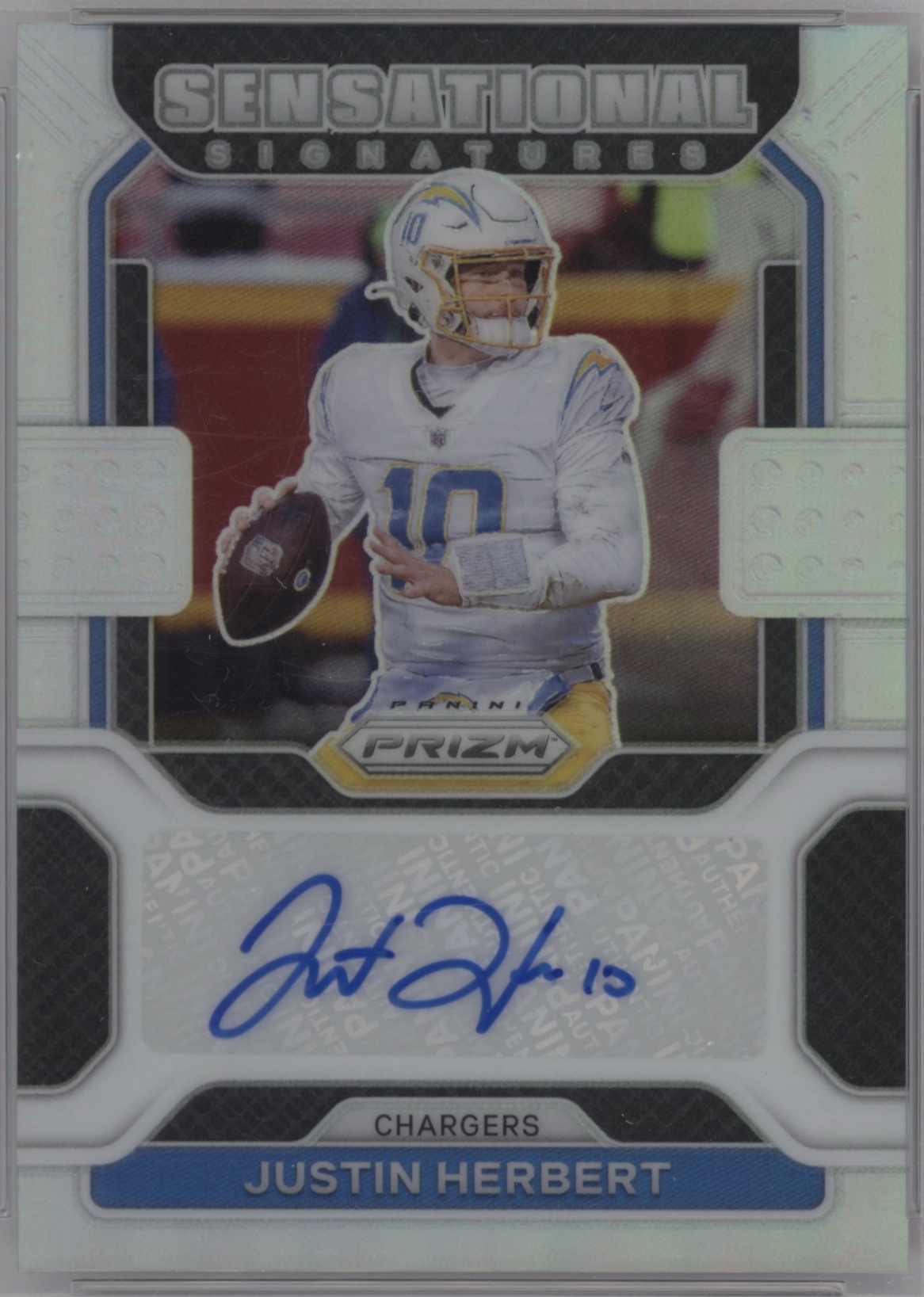 2021 Panini Prizm Football Justin Herbert #SS-JH PSA 9
