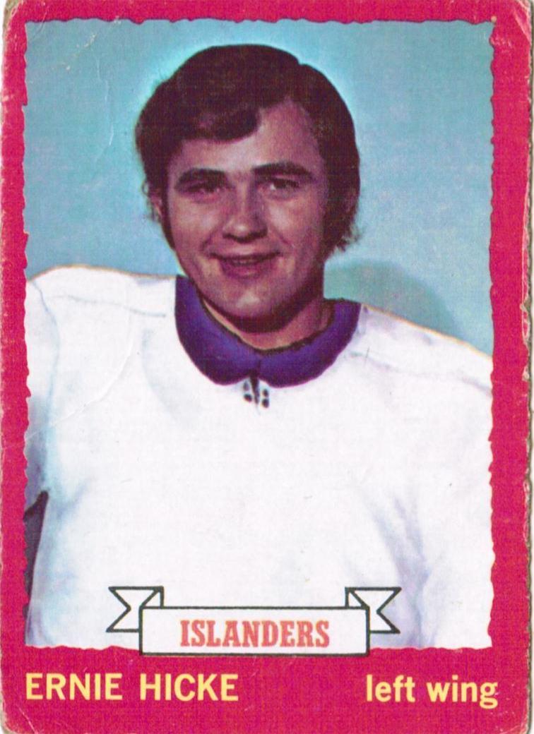 1973 O-Pee-Chee Hockey Ernie Hicke #18 PSA 9