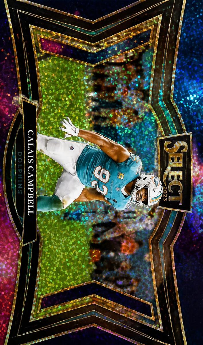 2024 Panini Select Football Cosmic Calais Campbell #414