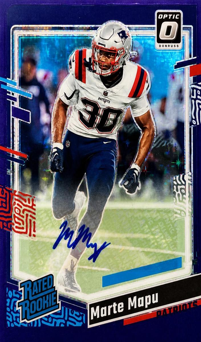 2023 Donruss Optic Football Purple Stars Marte Mapu #275