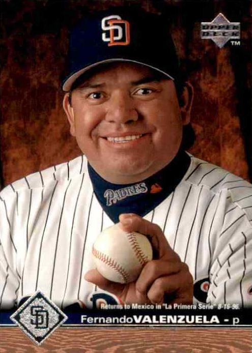 1997 Upper Deck Baseball Fernando Valenzuela #166