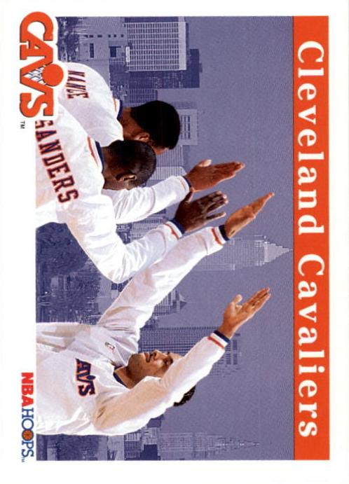 1992 Hoops Basketball Cleveland Cavaliers #270