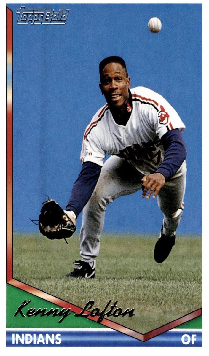 1994 Topps Baseball Gold Kenny Lofton #149 PSA 9