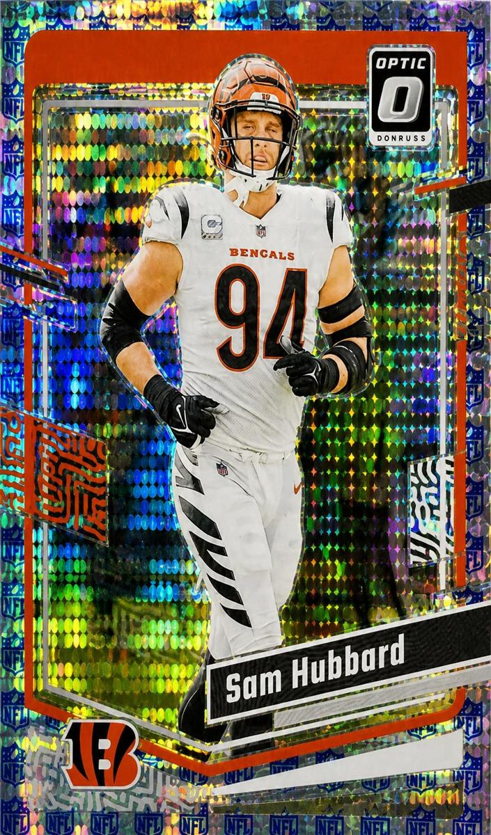 2023 Donruss Optic Football Shield Sam Hubbard #44