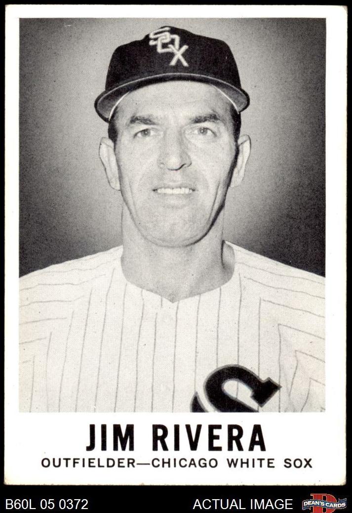 1960 Leaf Baseball Jim Rivera #55 PSA 6