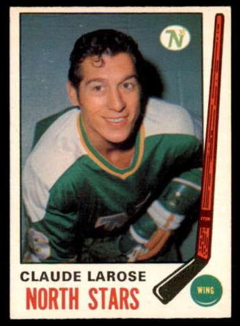 1969 O-Pee-Chee Hockey Claude Larose #194