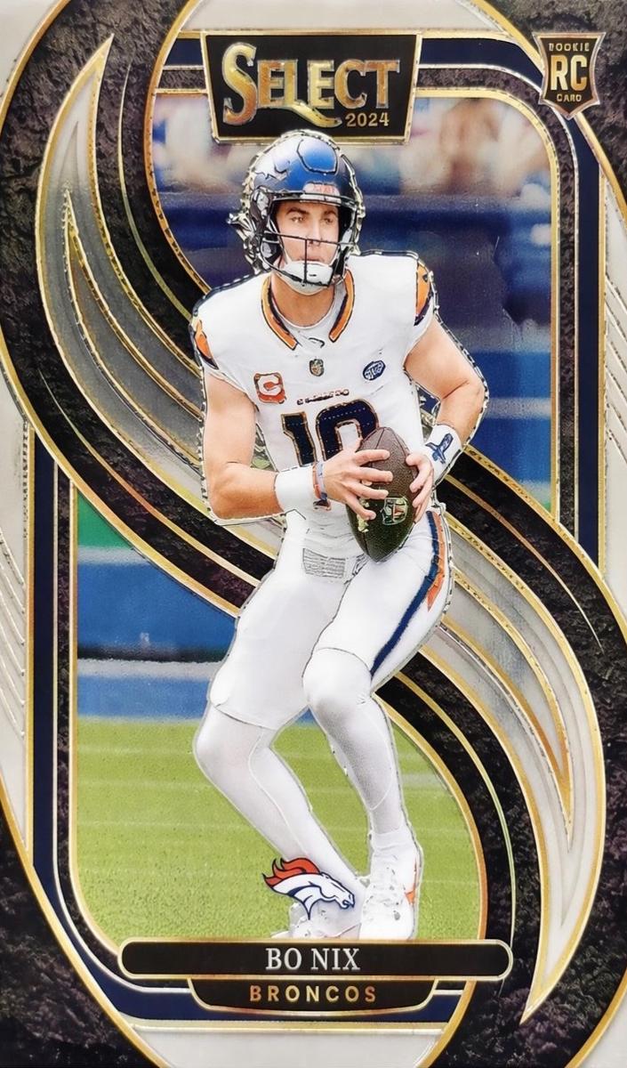 2024 Panini Select Football Bo Nix #117 PSA 10