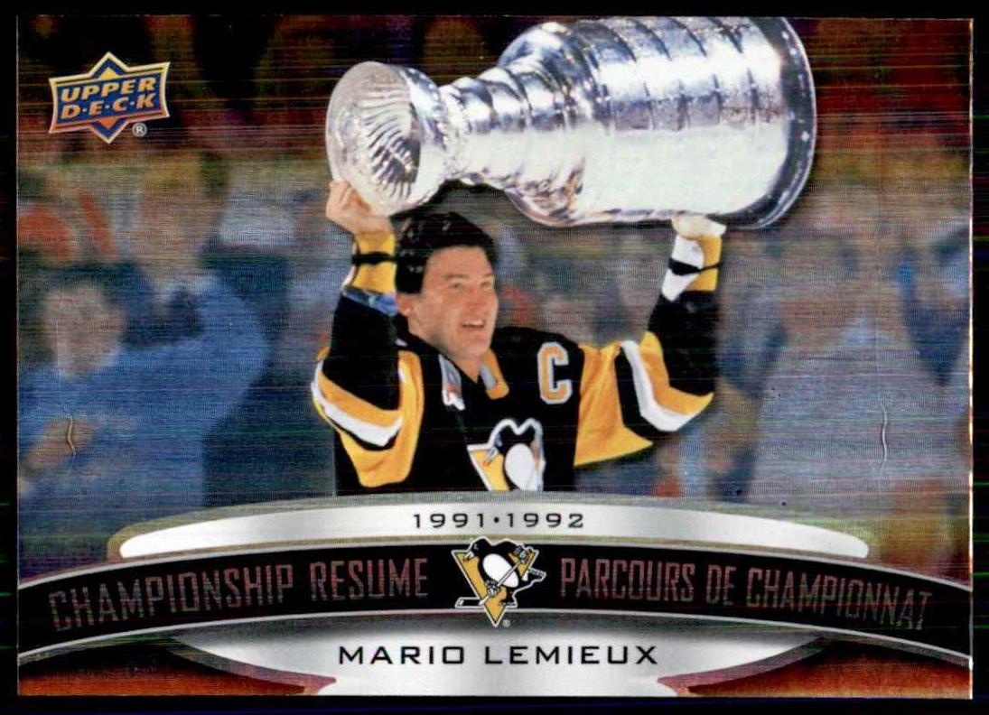 2023 Upper Deck Tim Hortons Legends Hockey Mario Lemieux #CR-12 PSA 9