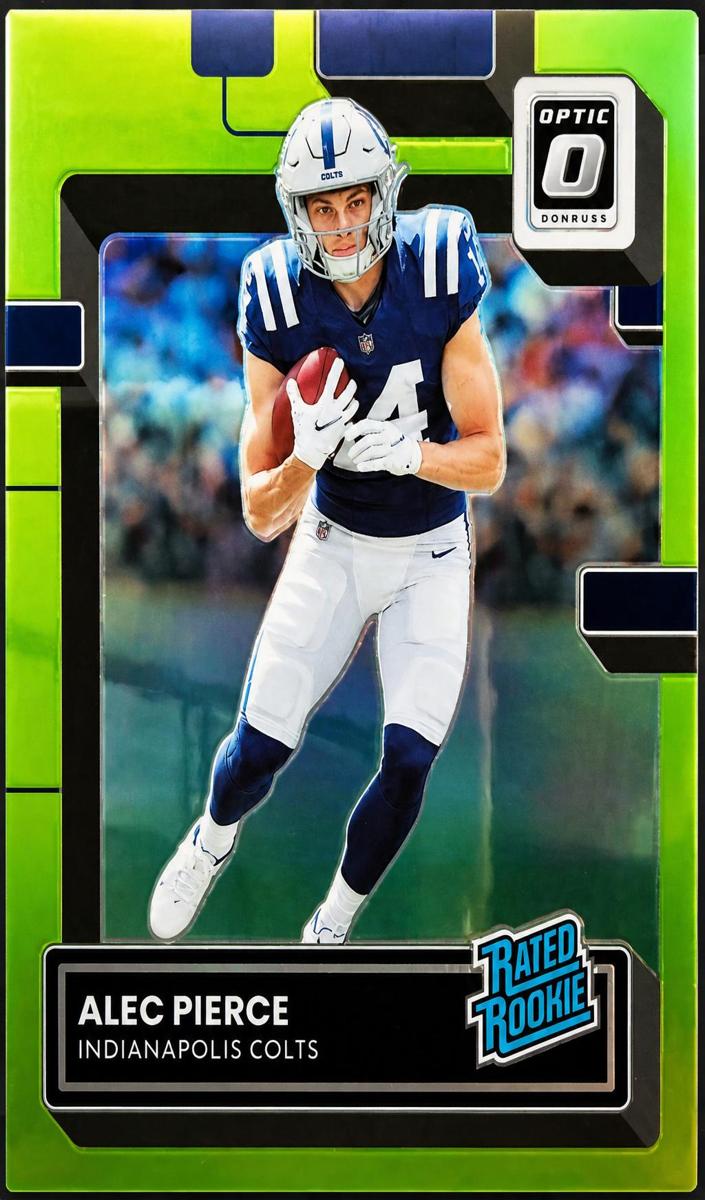 2022 Donruss Optic Football Lime Green Alec Pierce #221