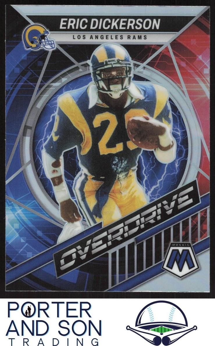 2022 Panini Mosaic Football Silver Eric Dickerson #OS-9