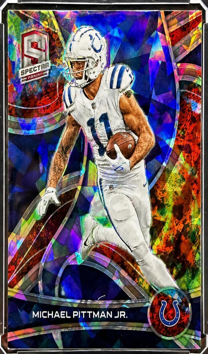 2022 Panini Spectra Football Astral Michael Pittman Jr. #43