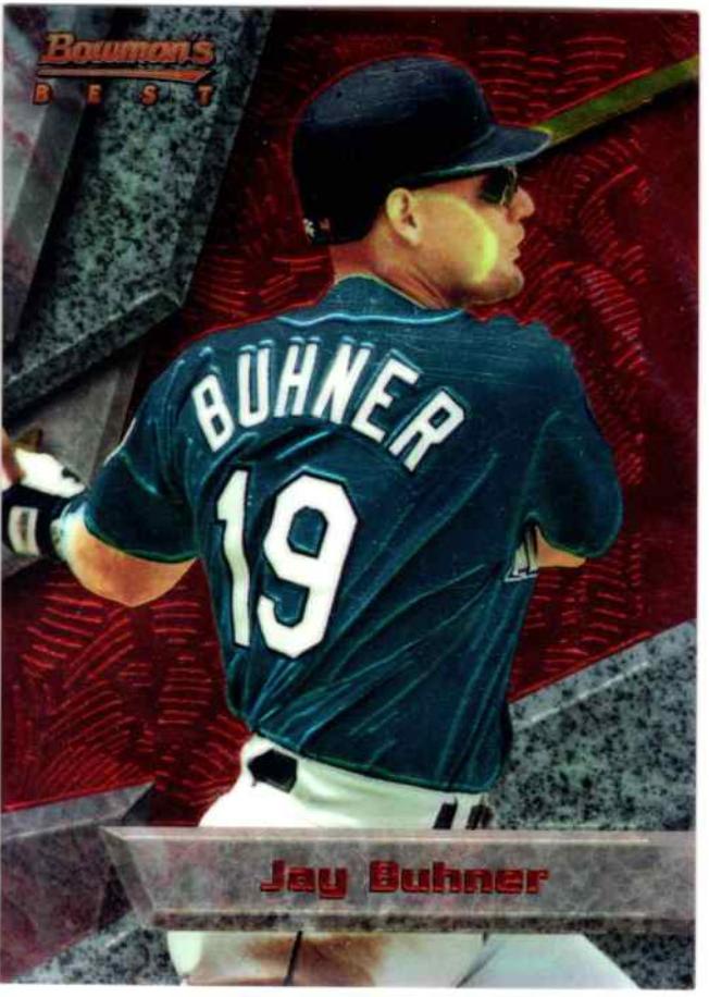 1994 Bowman's Best Baseball Refractor Jay Buhner #R67