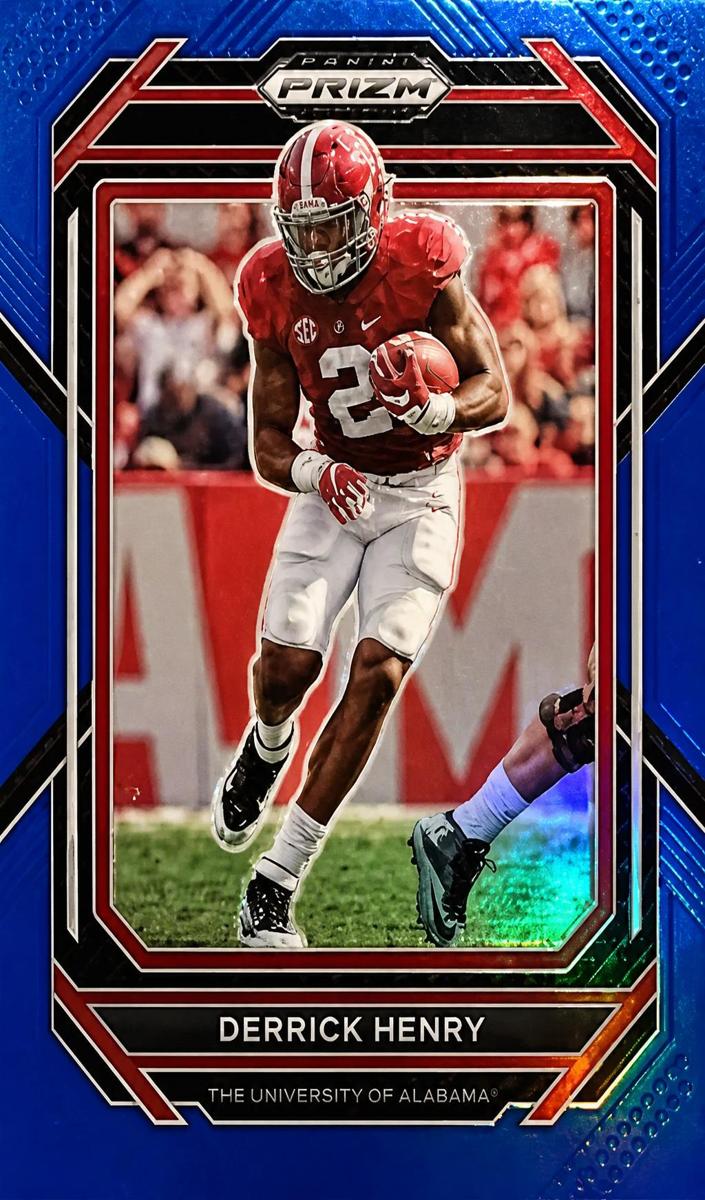 2023 Panini Prizm Draft Picks Football Blue Derrick Henry #30