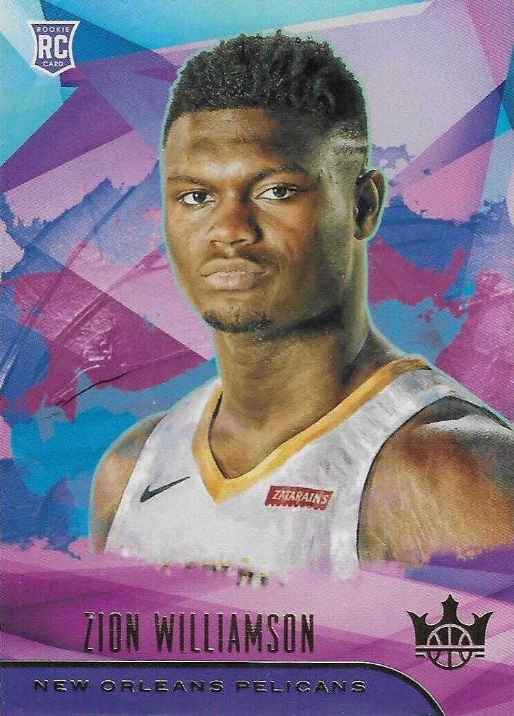 2019 Panini Court Kings Basketball Zion Williamson #72 BGS 9.5
