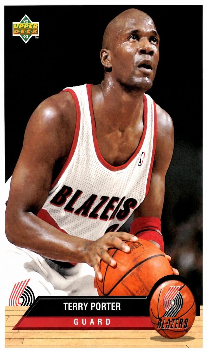 1992 Upper Deck McDonald's Basketball Terry Porter #P34