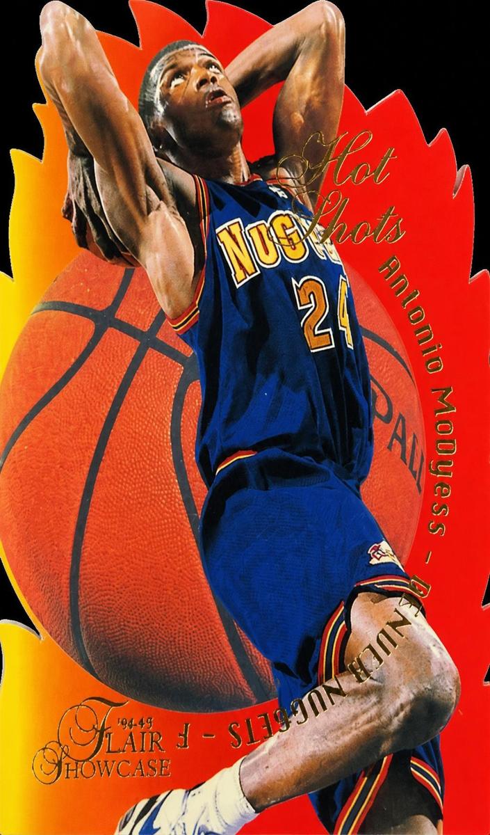 1996 Flair Showcase Basketball Antonio McDyess #17